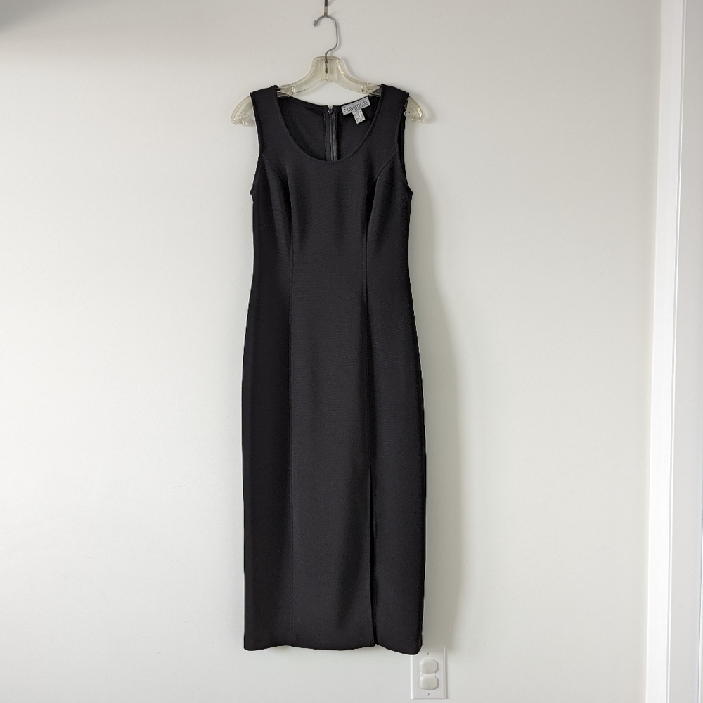 Sophisticate by Jonathan Martin Sleeveless Black Maxi Dress - Size 4